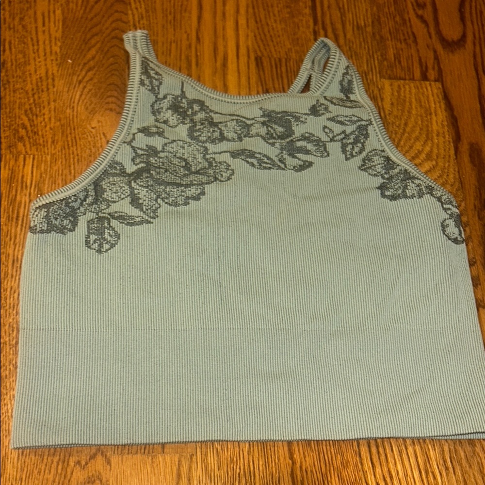 Athleta Floral Patterned Top